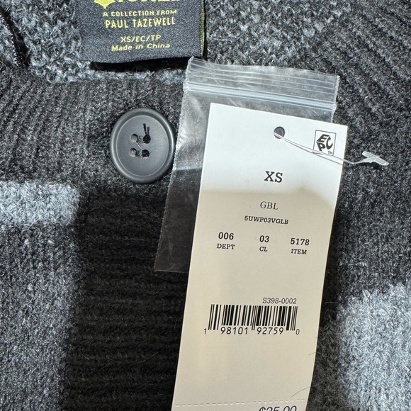 Wicked Striped Graphic Cardigan - Black adult small (oversized) target - Picture 11 of 14